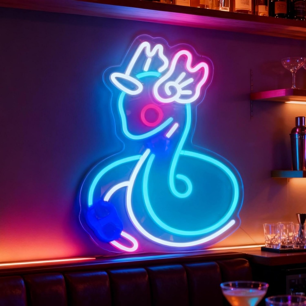 Baby Nursery Decor Girl - Cute Animal Shape LED Neon Light