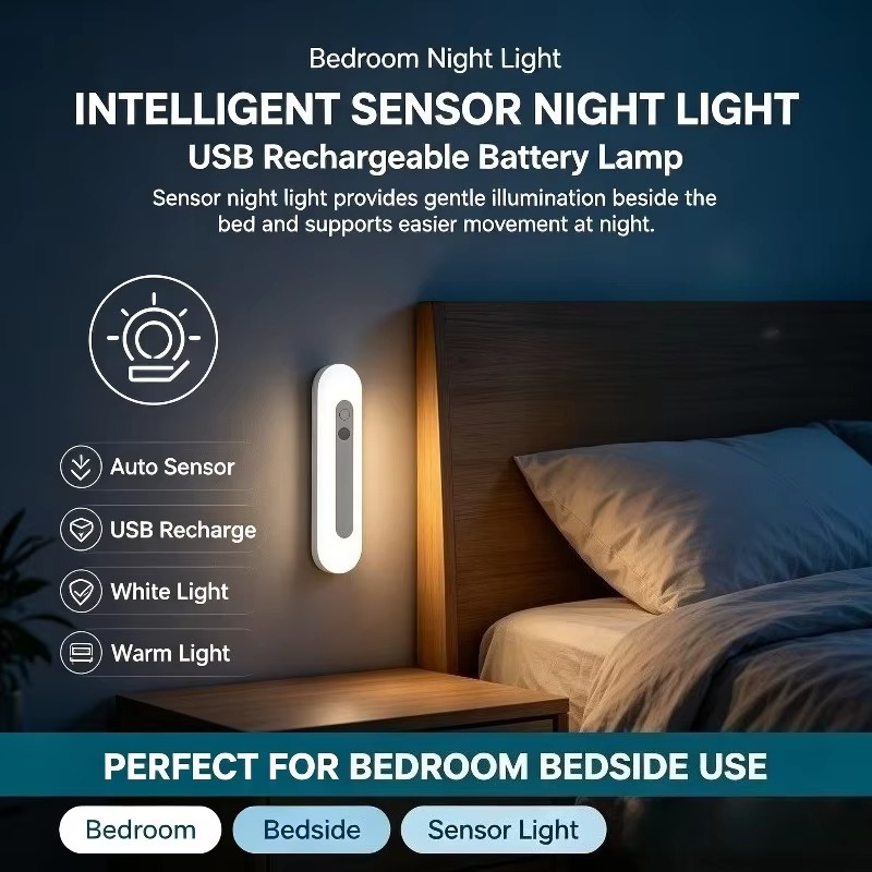 Intelligent Sensor Night Light - đánh giá và giá Baby Nursery Wall Lights