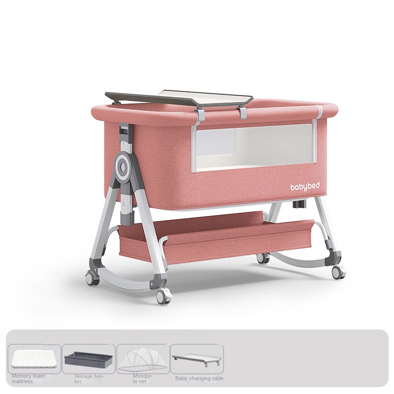 Giường em bé, có thể di chuyển - đánh giá và giá Baby Nursery Trolley