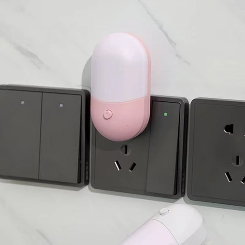 Plug In Mini Night Light Bedro - đánh giá và giá Baby Nursery Wall Lights