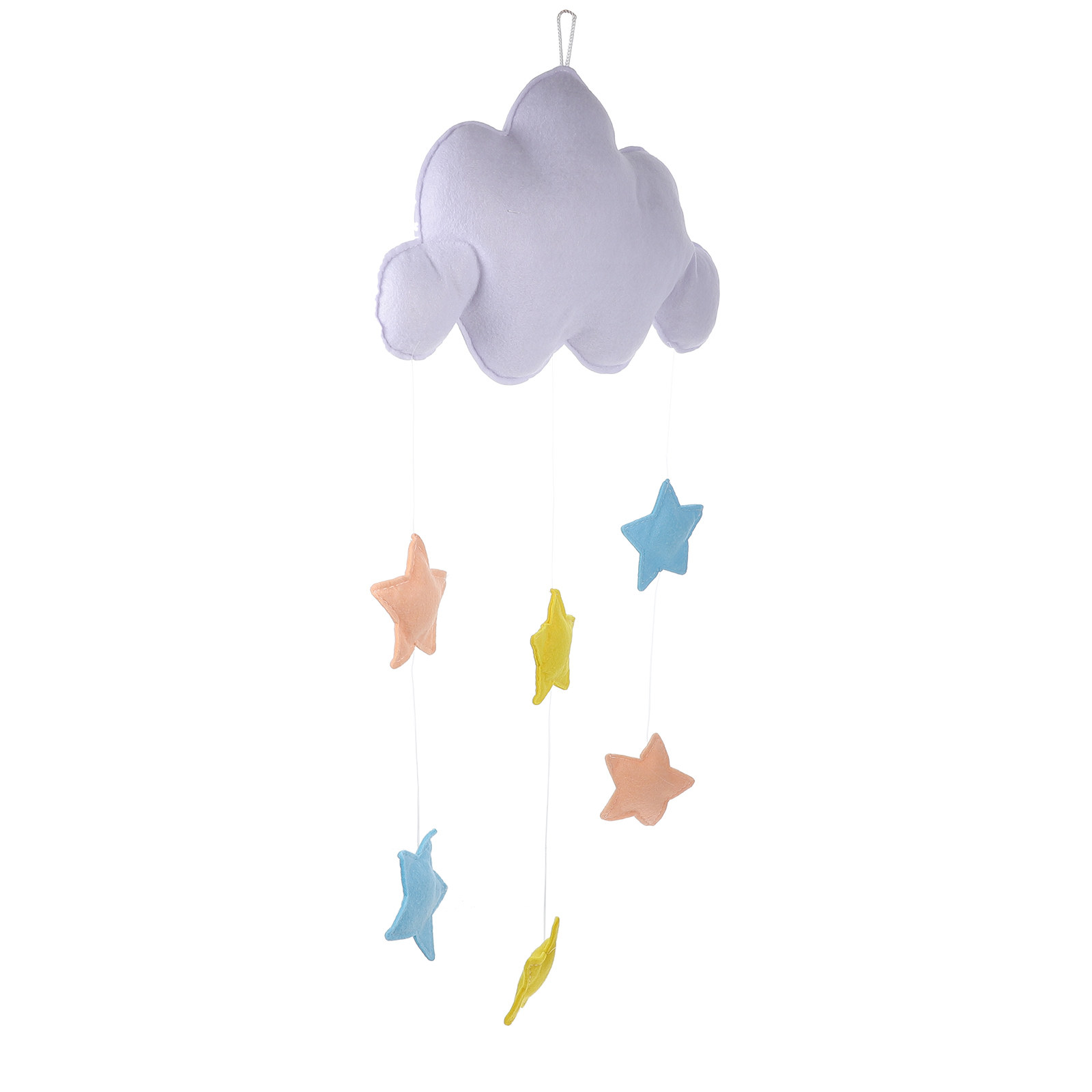 Lovely Cloud Star Felt Wall Ha - đánh giá và giá Baby Nursery Light Fixture